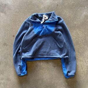 Lululemon Athletica Blue Fleece Jacket